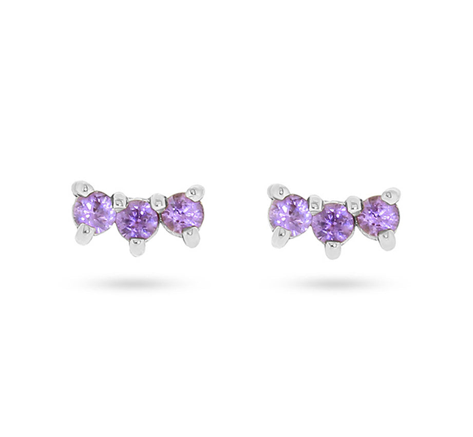 Sway Gemstone Studs