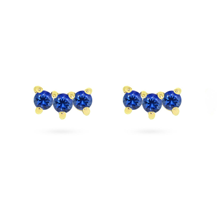Sway Gemstone Studs