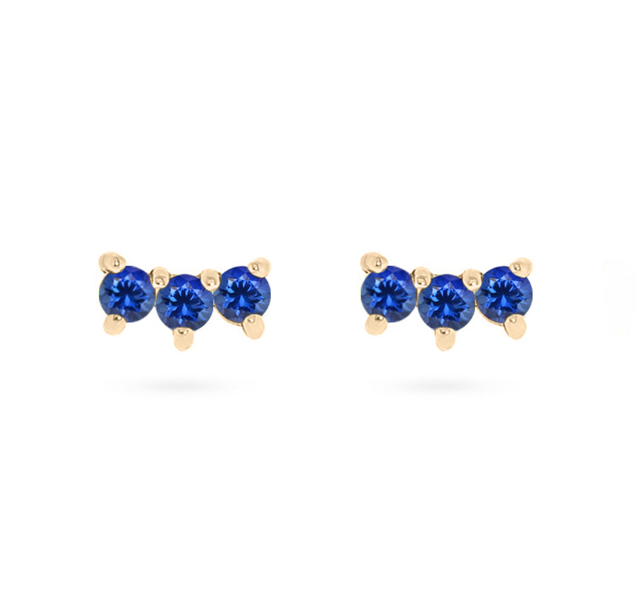 Sway Gemstone Studs