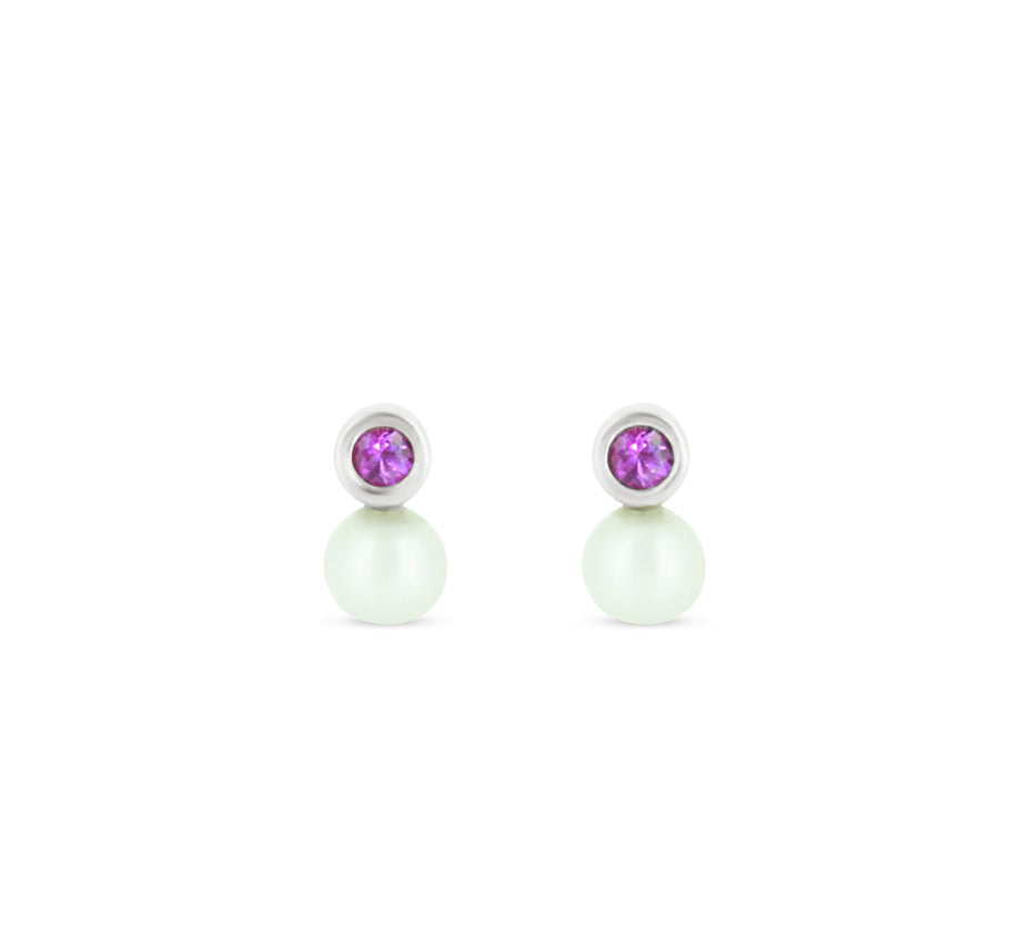 Tiny Bubble Drop Studs