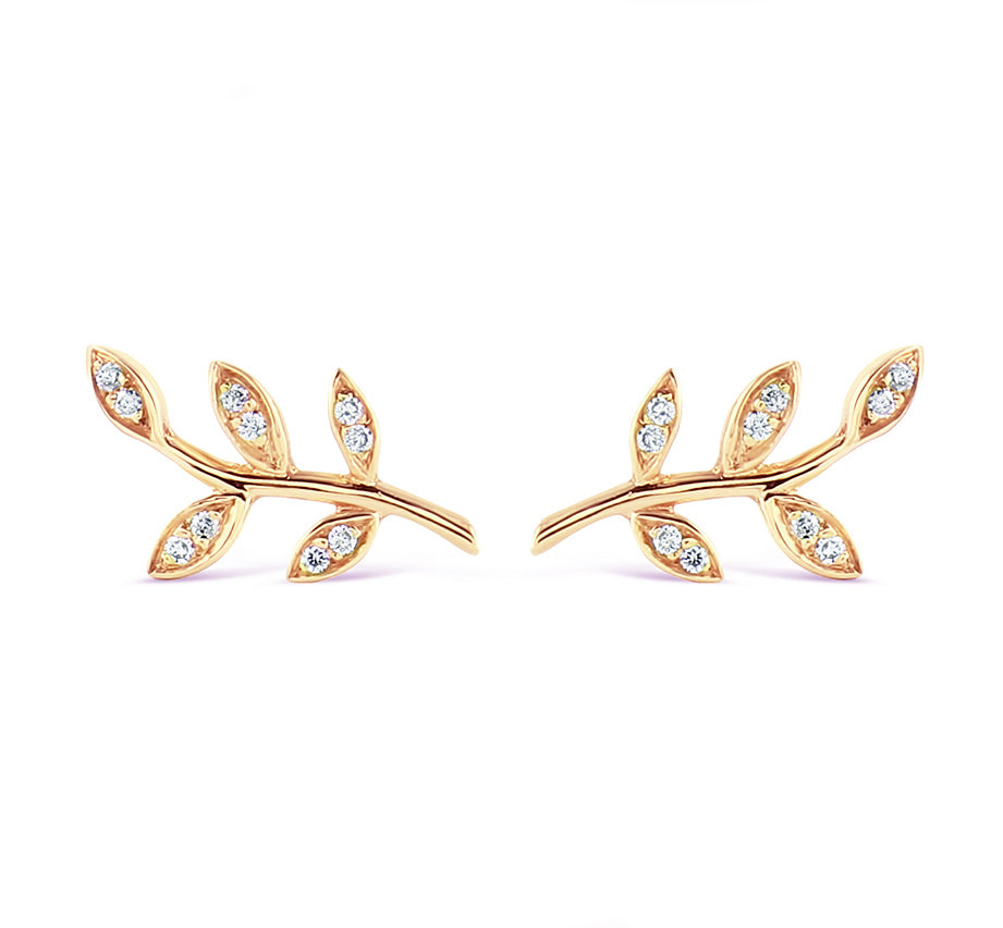 Olive Climber Earrings