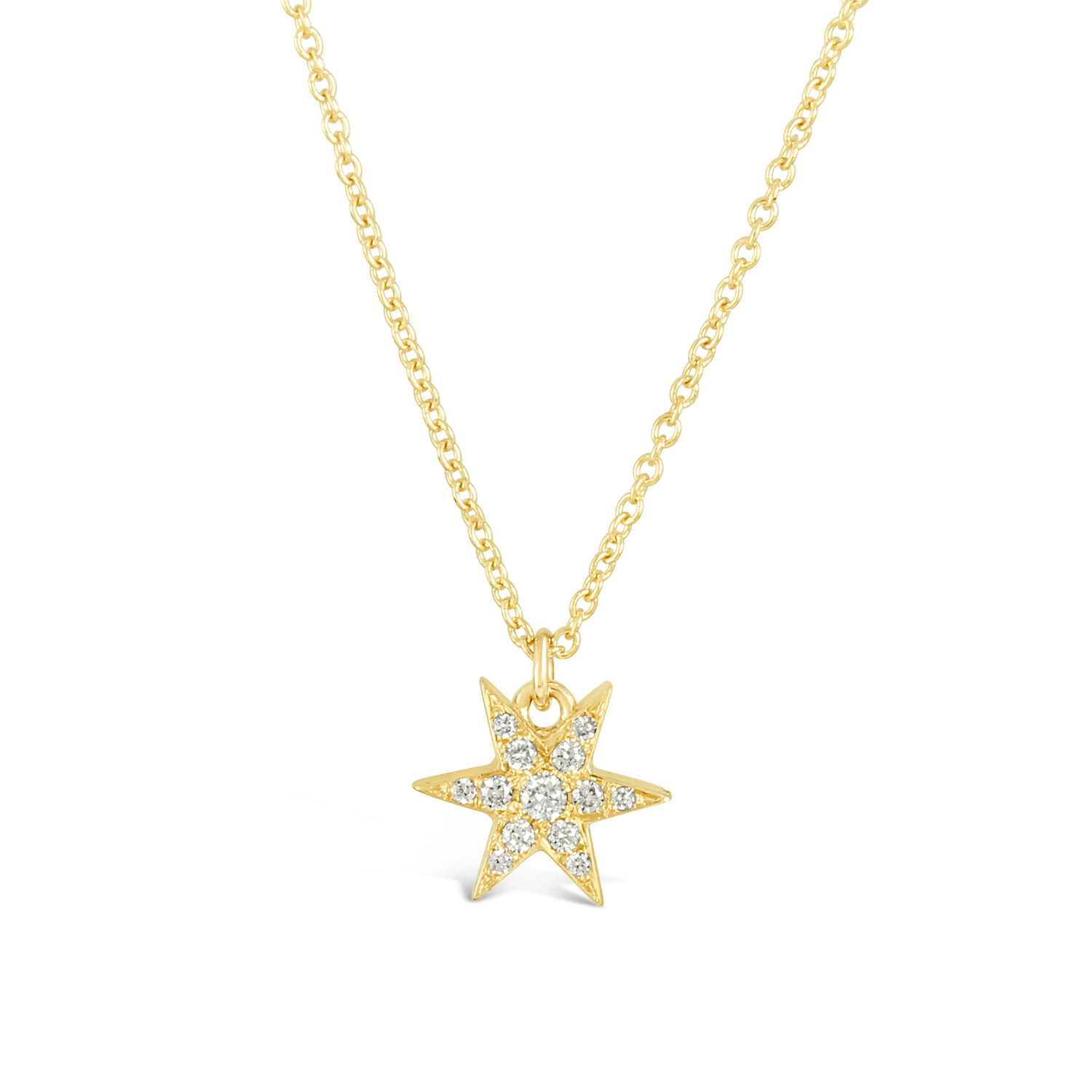 Star Solitaire Necklace