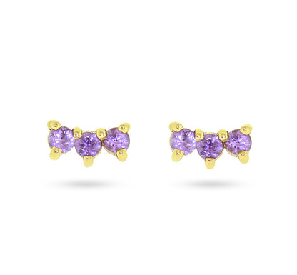 Sway Gemstone Studs
