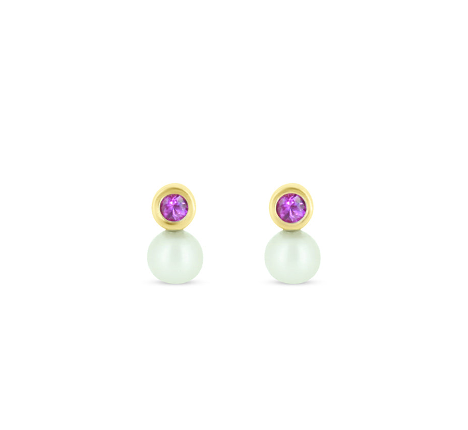 Tiny Bubble Drop Studs