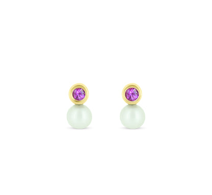 Tiny Bubble Drop Studs