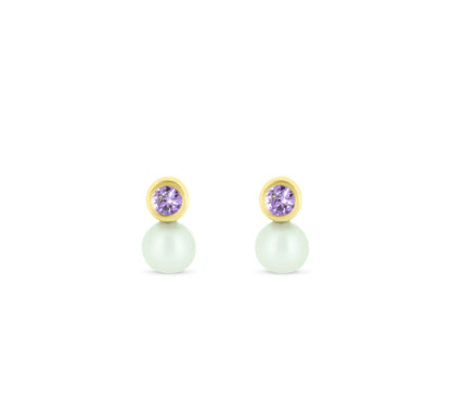 Tiny Bubble Drop Studs