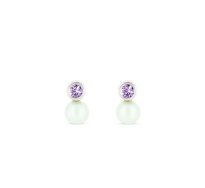 Tiny Bubble Drop Studs