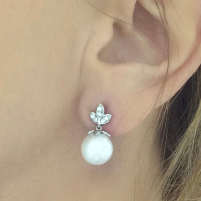 Eden (White Pearl) Earrings