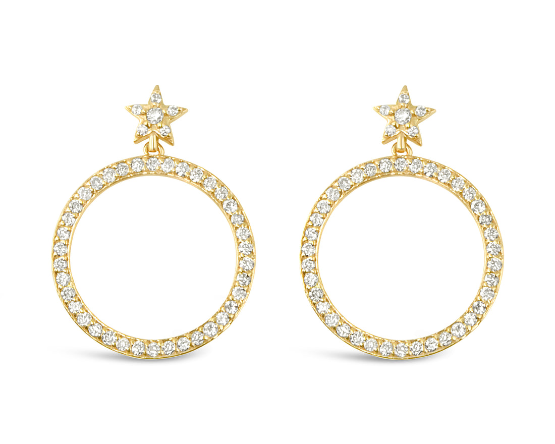 Celeste Hoop Earrings