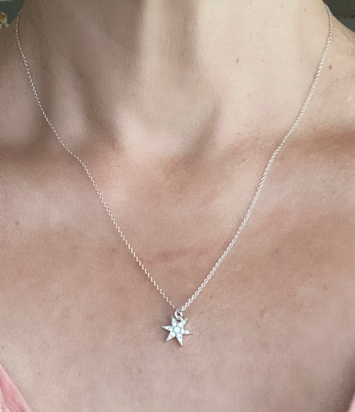 Star Solitaire Necklace