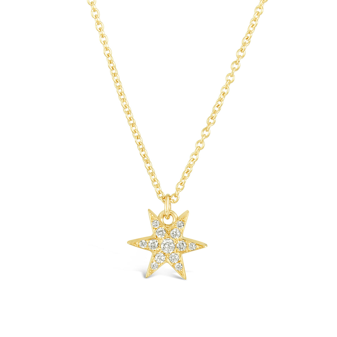 Star Solitaire Necklace