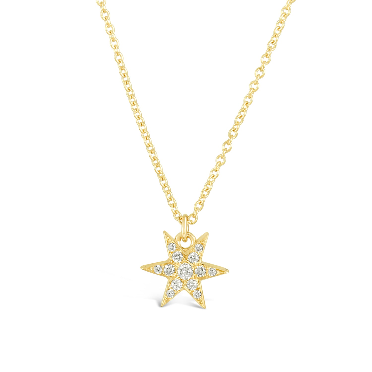 Star Solitaire Necklace