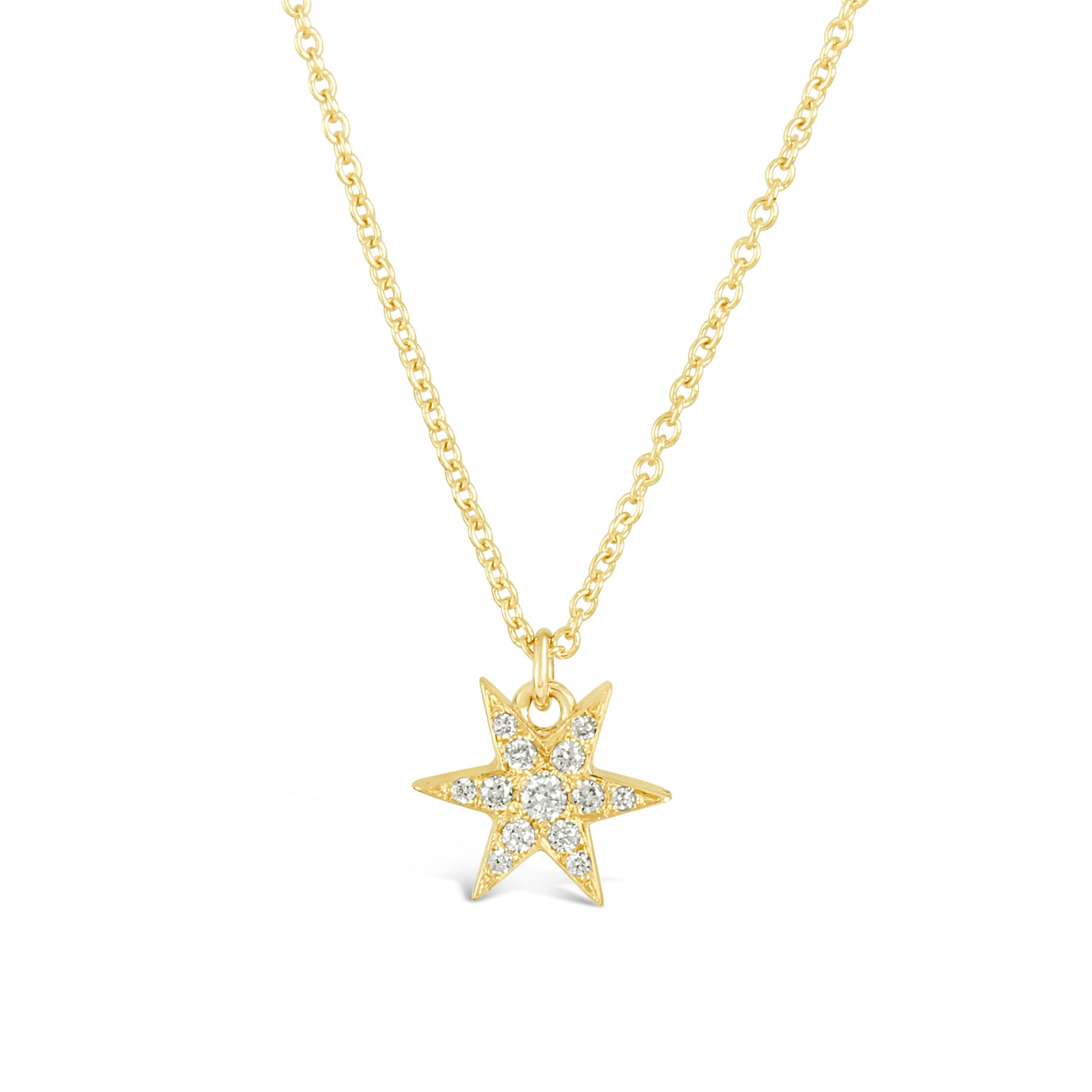 Star Solitaire Necklace