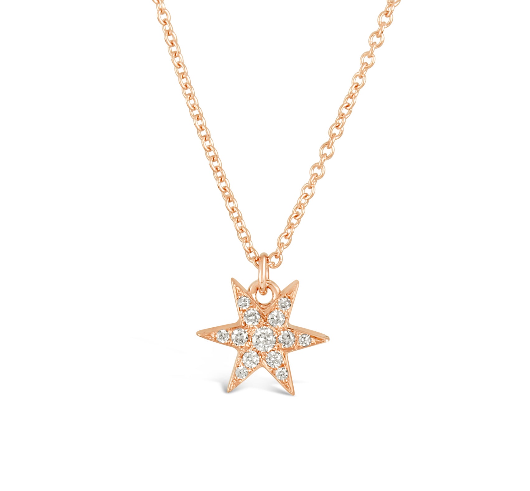 Star Solitaire Necklace